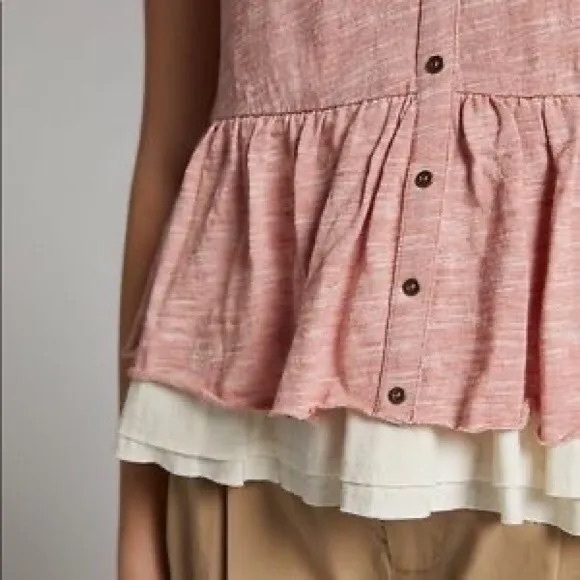 Pilcro Double Layer Tank Top - Picture 4 of 8